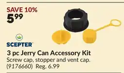 Princess Auto 3 pc Jerry Can Accessory Kit offer