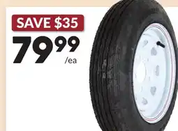 Princess Auto 4.80-12 Trailer Tire Assemblies offer