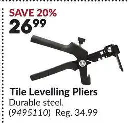 Princess Auto Tile Levelling Pliers offer