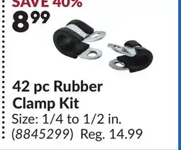 Princess Auto 42 pc Rubber Clamp Kit offer