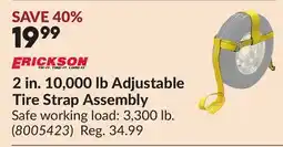 Princess Auto 2 in. 10,000 lb Adjustable Tire Strap Assembly offer