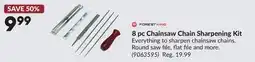 Princess Auto 8 pc Chainsaw Chain Sharpening Kit offer