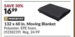 Princess Auto 132 x 60 in. Moving Blanket offer