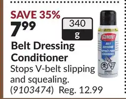 Princess Auto Belt Dressing Conditioner offer