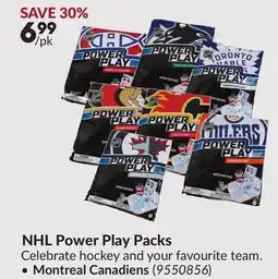 Princess Auto Montreal Canadiens NHL Power Play Packs offer