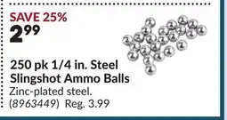 Princess Auto 250 pk 1/4 in. Steel Slingshot Ammo Balls offer