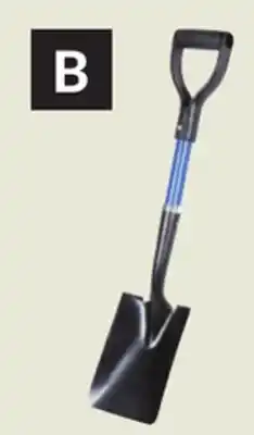 Princess Auto Square Point Fibreglass Mini D-Handle Shovels offer