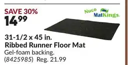 Princess Auto 31-1/2 x 45 in. Ribbed Runner Floor Mat offer