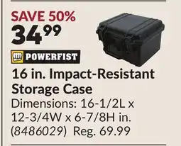 Princess Auto 16 in. Impact-Resistant Storage Case offer