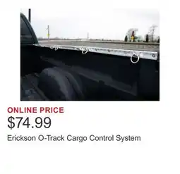 Costco Erickson O-Track Cargo Control System offer