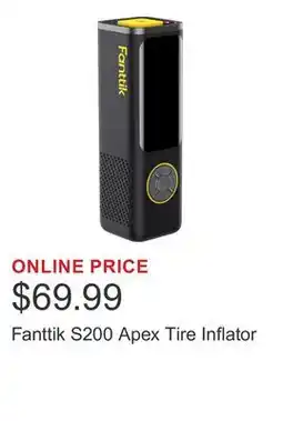 Costco Fanttik S200 Apex Tire Inflator offer