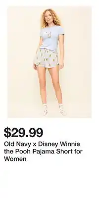 Old Navy Old Navy x Disney Winnie the Pooh Pajama Short for Women offer