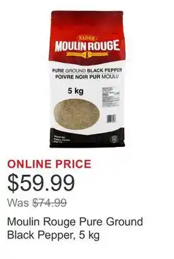 Costco Moulin Rouge Pure Ground Black Pepper offer