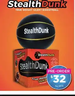 Showcase StealthDunk TRUE WEIGHT SILENT BASKETBALL offer