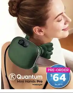 Showcase Quantum Mini Hands Pro Massager offer
