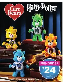 Showcase Harry Potter TEDDY BEAR PLUSH TOYS offer