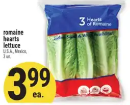 Marché Adonis romaine hearts lettuce offer