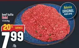 Marché Adonis Beef kafta offer