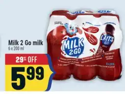Marché Adonis Milk 2 Go milk offer