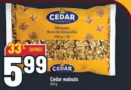 Marché Adonis Cedar walnuts offer