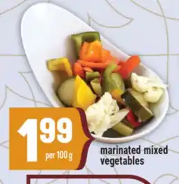 Marché Adonis Marinated mixed vegetables offer