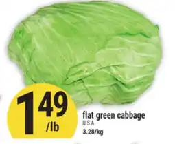 Marché Adonis Flat green cabbage offer