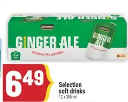 Marché Adonis Selection soft drinks offer