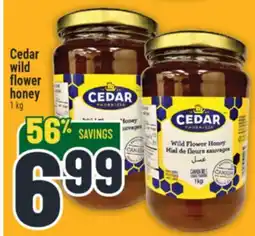 Marché Adonis Cedar wild flower honey offer