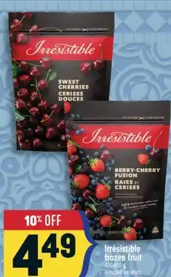 Marché Adonis Irrésistible frozen fruit offer