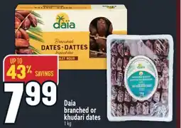 Marché Adonis Daia branched or khudari dates offer