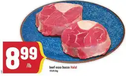 Marché Adonis Beef osso bucco Halal offer