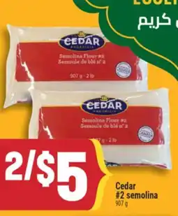 Marché Adonis Cedar #2 semolina offer