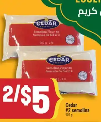 Marché Adonis Cedar #2 semolina offer