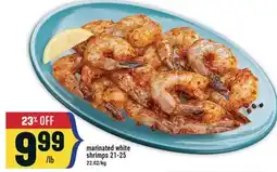 Marché Adonis Marinated white shrimps 21-25 offer