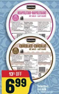 Marché Adonis Selection ice milk offer