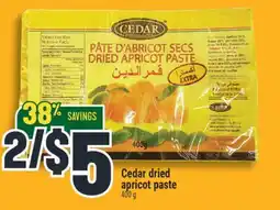 Marché Adonis Cedar dried apricot paste offer