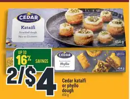 Marché Adonis Cedar kataifi or phyllo dough offer