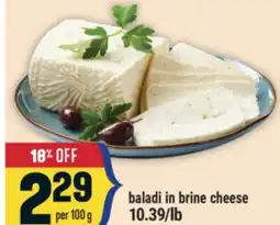 Marché Adonis Baladi in brine cheese offer