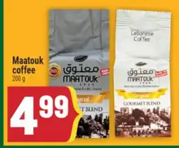Marché Adonis Maatouk coffee offer