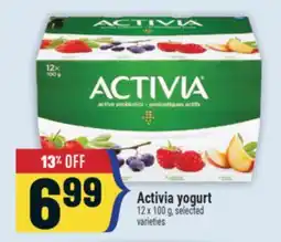 Marché Adonis Activia yogurt offer