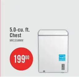 The Brick Midea 5 Cu. Ft. Convertible Chest Refrigerator-Freezer - MRC05M4CWW offer