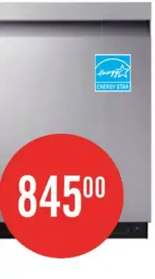 The Brick Samsung 24 46 dBA Smart Built-In Dishwasher with StormWash - Stainless Steel - DW80CG5450SRAA offer