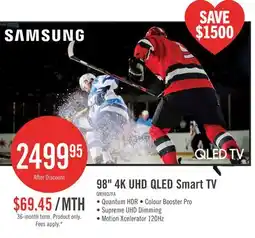 The Brick SAMSUNG 98 Q7F QLED 4K UHD Vision AI Smart Tizen OS TV (QN98Q7FAAFXZC) - 2025 Model offer