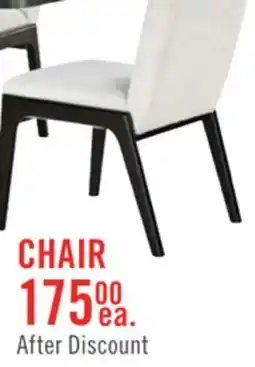 The Brick Alma Dining Chair with Boucle Fabric - Charcoal Black & White offer