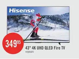 The Brick HISENSE 43 QD6QF QLED 4K UHD Smart Fire TV (43QD6QF) offer
