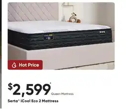 Sleep Country Serta iCool Eco 2 Mattress offer