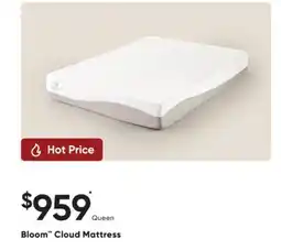 Sleep Country Bloom Cloud Mattress offer