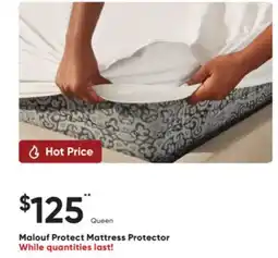 Sleep Country Malouf Protect Mattress Protector offer