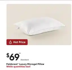 Sleep Country Fieldcrest Luxury Microgel Pillow offer