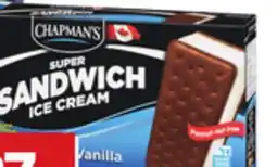 Giant Tiger Chapman's frozen desserts offer